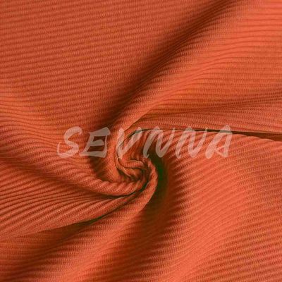Stretch 125cm breed aangepaste lengte polyester spandex stof / Stretchy polyester stof voor design