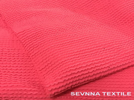 92% gerecycled polyester + 8%Spandex Eco-vriendelijke zwembroekstof voor bikini, tankini, Bandeau zwembroek