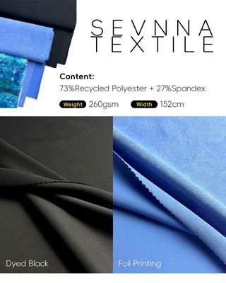 Aanpasbare Yoga Wear stof met 152cm breedte en cirkelvormige breiwerk voor optimaal comfort en stijl