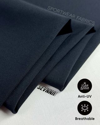 Aanpasbare sport beha stof met een breedte van 150 cm en gerecycled nylon spandex mengsel voor activitywear