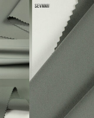 87% Nylon 13% Spandex hardloopstof met UPF 50+ en ademend gaas voor sporttextiel