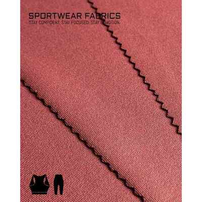 320GSM UPF 50+ Katoen-Gevoel SUPPLEX Spandex Legging Stof SP7054