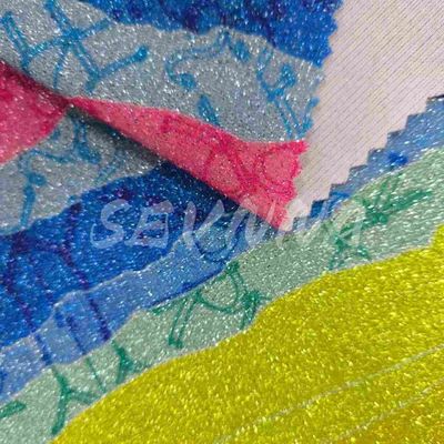 Zwakke dichtheid dubbel gebreide stof in stijlvolle jacquard stijl met gerecycled vezels