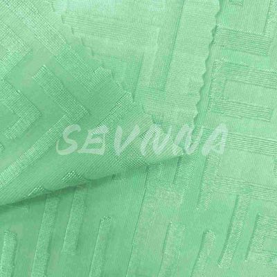 Stretchability Groene textiel Sport BH stof voor yoga / fitness - Super Soft 250g Gewicht Solid Digitaal Print 132cm
