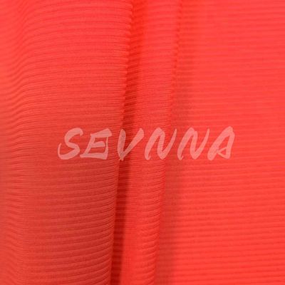 Eco-vriendelijk gerecycled polyester spandex sport beha stof vocht wicking stretch aangepast kleur beschikbaar