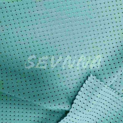 Naadloos 80% gerecycled nylon 20% spandex sport beha stof Stretch Solid / digitaal gedrukt textiel