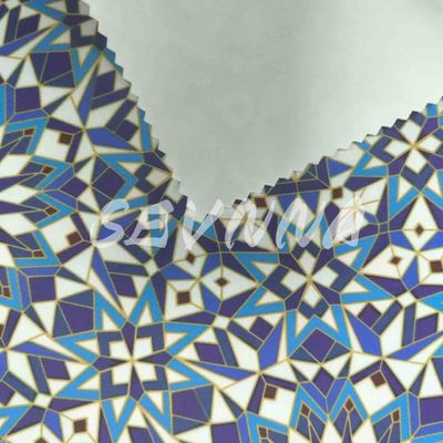 Stretchy geurbestendige 400gm gerecycled polyester yoga wear stof