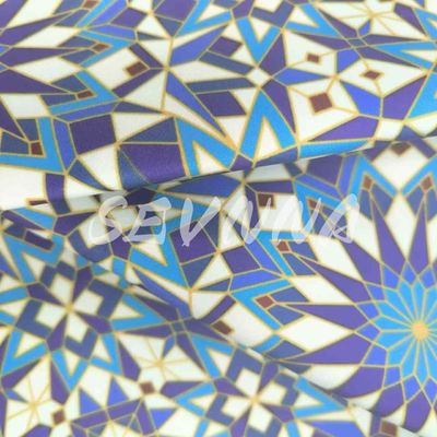 Stretchy geurbestendige 400gm gerecycled polyester yoga wear stof