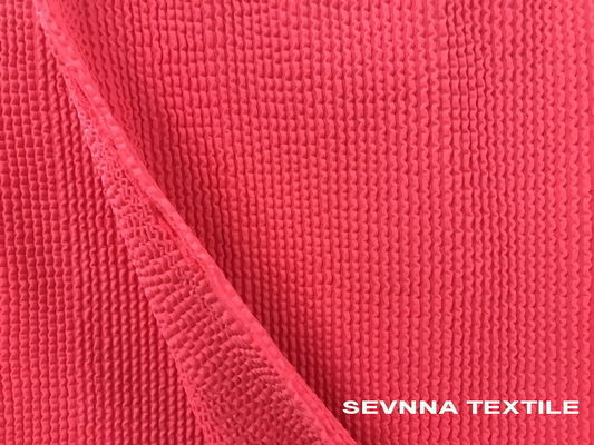92% gerecycled polyester + 8%Spandex Eco-vriendelijke zwembroekstof voor bikini, tankini, Bandeau zwembroek