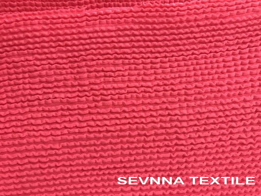92% gerecycled polyester + 8%Spandex Eco-vriendelijke zwembroekstof voor bikini, tankini, Bandeau zwembroek
