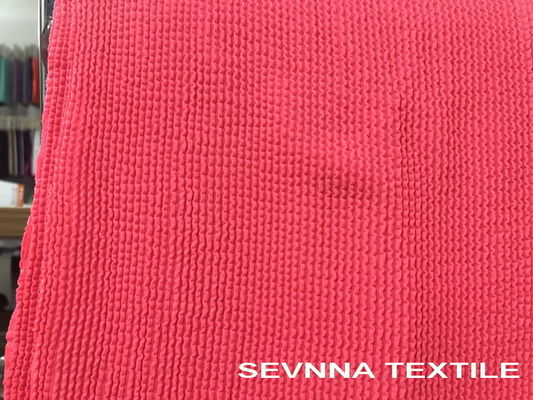 92% gerecycled polyester + 8%Spandex Eco-vriendelijke zwembroekstof voor bikini, tankini, Bandeau zwembroek