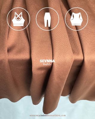 Ultra Stretchy Breathable Warp Knit Yoga Stof voor Custom Designs