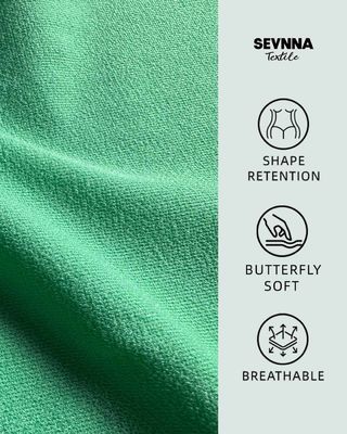 85% gerecycled nylon 15% spandex materiaal details dubbel gebreide stof 165cm breedte