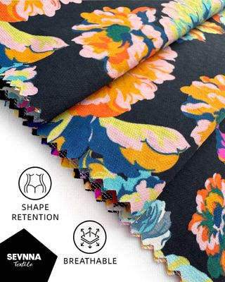 110gsm 100% Gerecycled Nylon Streepstof RN-2536
