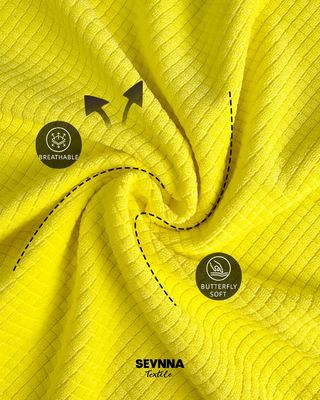 Go Green Recycled Polyester Stof Duurzaam en Duurzaam Voor Fashion Line