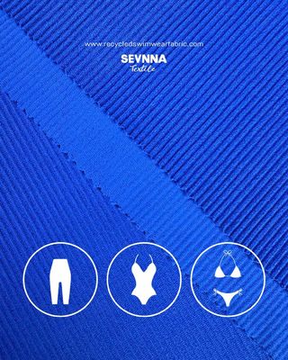 Zacht en comfortabel Nylon Spandex Stof met een capaciteit van 80000 M per dag