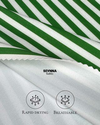 High Stretch Polyester Spandex Stof Op maat gemaakte kleur voor uw behoeften