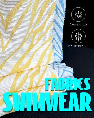 Kinderen zwemkleding van gerecycled stof gestreepte patroon voor milieubewuste zwemkleding