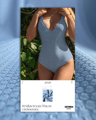 milieuvriendelijk gerecycled nylonmateriaal voor rekbare en aanpasbare producten