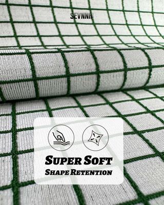 Recycled Fiber Recycled Polyester Double Knit Stof Voor Zomer / Herfst Kleding