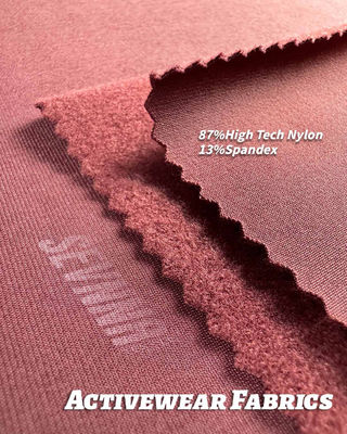 Breathable en Stretch Activewear Gebreide stof voor een actieve levensstijl