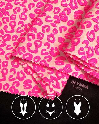 Nylon-Spandex Stof Comfortabel Nylon-Spandex Activewear voor strandgelegenheden
