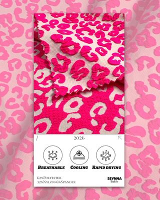 Nylon-Spandex Stof Comfortabel Nylon-Spandex Activewear voor strandgelegenheden
