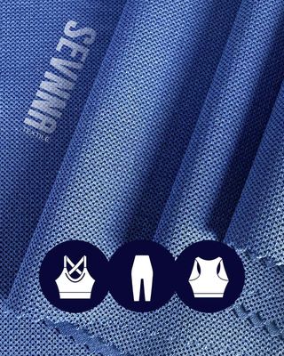 230 gm polyester spandex stof Kleurvastheid 2-5 Grade voor performance kleding