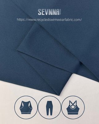 UV-bescherming Gerecycled Lycra Stof voor Betaalbare en Milieuvriendelijke Kleding