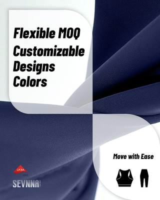 Vocht afvoerende stretch Lycra stoffen voor de kledingindustrie