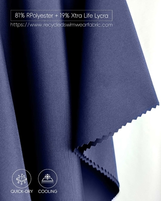 Vocht afvoerende stretch Lycra stoffen voor de kledingindustrie