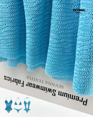 270 gram gerecycled polyester dubbel gebreide stof met spandex