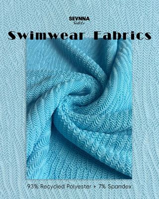 270 gram gerecycled polyester dubbel gebreide stof met spandex