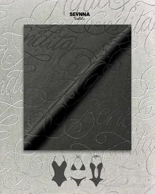 Hoge stretch polyester elastaan sportbeha stof 260 g/m²