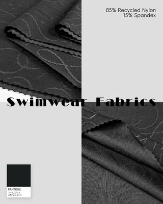 Hoge stretch polyester elastaan sportbeha stof 260 g/m²