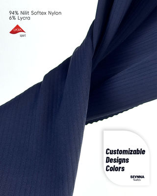 Stretch Lycra Stof 94% Nylon 6% Lycra 240 g/m² Sneldrogend