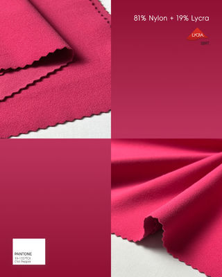 Lichtgewicht stretch Lycra stof 81 Nylon 19 Lycra 215 g/m²