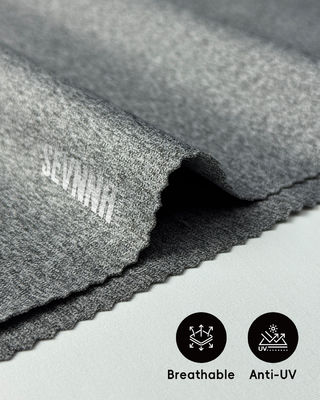 Ventilatie ja en loopstof met tekstureerde weefstof