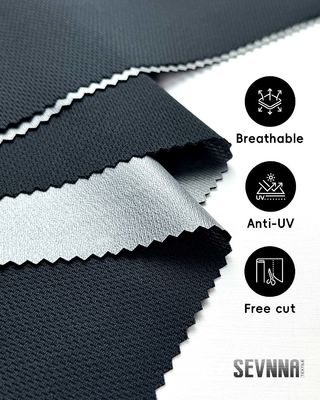 Hoogwaardige fietsstof met een breedte van 152 cm en een gewicht van 130 g/m² voor rekbare fietskleding