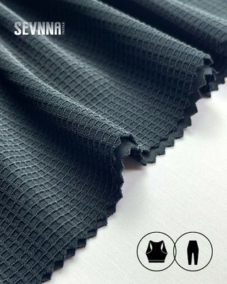 160cm Breedte UV Bescherming 50+ Hardloopstoffen met Gerecycled Polyester voor Hoogwaardige Activewear