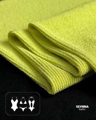 Premium sportbeha stof met 180cm breedte, 285gsm gewicht en 93% gerecycled polyester + 7% spandex voor hoogwaardig sportbeha materiaal