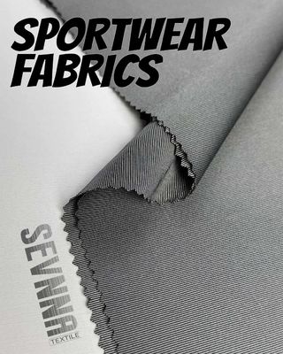 175 g/m² gewicht sportbeha stof met deodorant spandex en GRS-certificering voor maximaal comfort