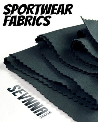 High-Performance Running Fabrics met UPF 50+ zonnebescherming, elastische heem en anti-geur technologie voor Activewear