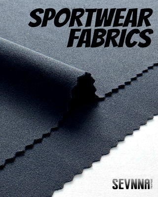 Aanpasbare sport beha stof met een breedte van 150 cm en gerecycled nylon spandex mengsel voor activitywear