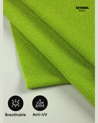 Eco-vriendelijke zwembroekstof met een breedte van 120 cm ademend en duurzaam gerecycled zwembroekmateriaal