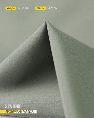 175 gsm hardloopstof met een breedte van 147 cm en een elastische heem voor sporttextiel