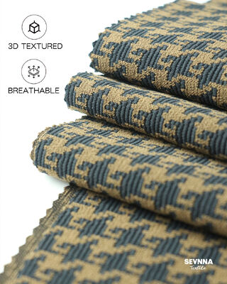 Snelle drooging van textuur zwemstof met 370gm gewicht en 135cm breedte voor high performance zwembroek