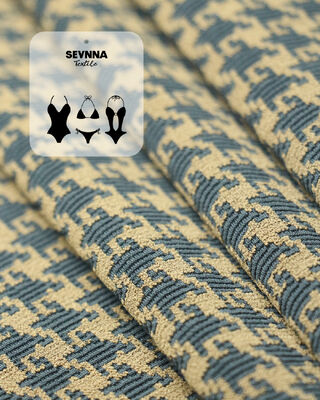 Snelle drooging van textuur zwemstof met 370gm gewicht en 135cm breedte voor high performance zwembroek