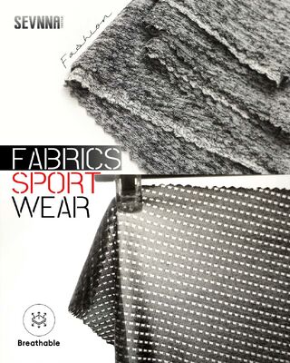 Zachte, rekbare leggingstof met hoge elasticiteit en vochtregulerende eigenschappen, ideaal voor sportkleding en dagelijks gebruik