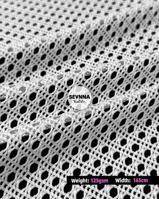 High Stretch Polyester Spandex Stof 125gm Gewicht met aangepaste lengte voor actief en zwembroek